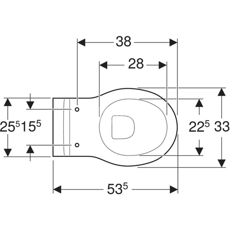 Wisząca miska WC dla dzieci Geberit Bambini