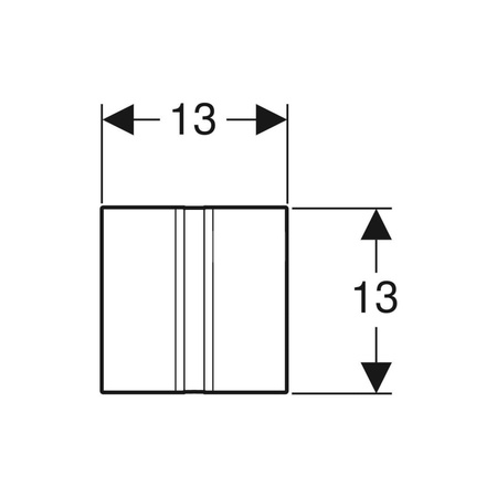 Zestaw bolców dystansowych Geberit (4 szt.)