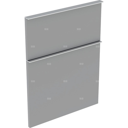 Zestaw frontów szuflad do szafki bocznej GEBERIT iCon, kol. platynowy szer.450 mm
