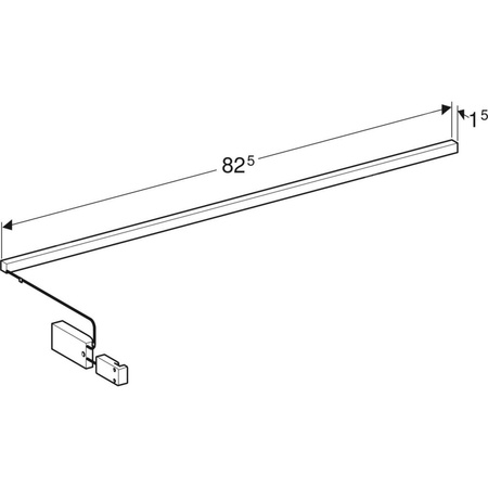 Listwa świetlna do szuflady wewnętrznej Geberit Group