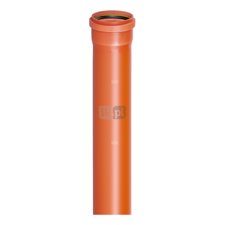 Rury z kielichem PP SN8 LITE z uszczelką DIN-LOCK KGEP 200x6,9/6000