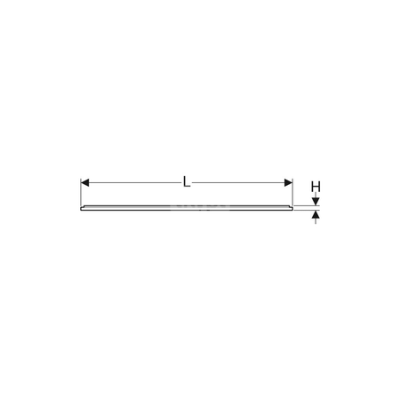 Nogi montażowe Geberit krótkie, do panelu do brodzików bezbrodzikowych Setaplano