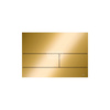 Przycisk spłukujący do stelaża (Mechaniczny) TECE square II metal, kolor złoty optyczny połysk
