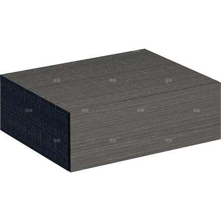 Boczna szafka Geberit Xeno², z szufladą: 58x20x46.2cm, Szary Scultura