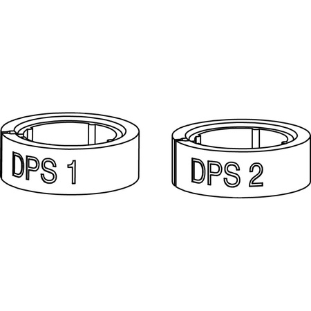 Pierścienie identyfikacyjne do sensora DPS2