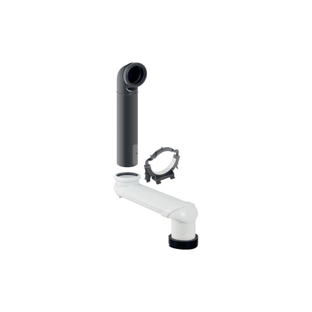 Zestaw kolan odsadzkowych Geberit do stojącej miski WC: Biały-alpin