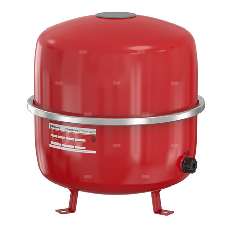 Naczynie wzbiorcze stojące FLAMCO MEIBES Flexcon Premium, pojemność 35 l 0.5-, 3 bar / 120'C fi3/4'', kolor czerwony, do instalacji chłodn.C.O.