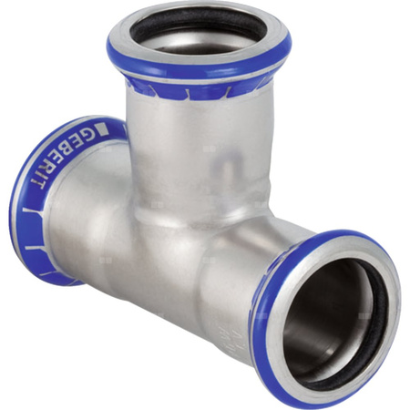 Trójnik GEBERIT Mapress Edelstahl równoprzelotowy stal nierdzewna 42 mm MZ