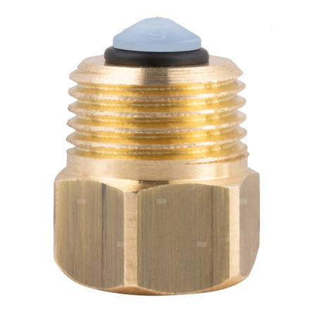 Zawór stopowy do odpowietrznika, R1/2'' x GW G3/8''