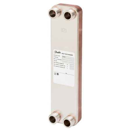 Wymiennik ciepla 1-stopniowy XB05M XB05M-1-40 PN25 G3/4, plyt: 40