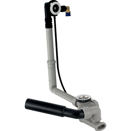 Zestaw odpływowo-przelewowy do baterii podtynkowej Geberit, d52, długość 26 cm: d=40/50mm