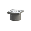 Kratka KESSEL kwadratowa ze stalowai nierdzewnej 138x138mm do wpustu