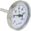 Termometr bimetaliczny AFRISO BiTh fi 80 mm 0…120'C tuleja 63 mm połączenie ax