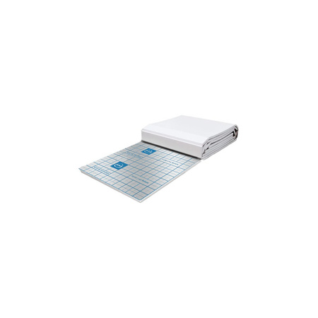 Płyta styropianowa EPS100 038 (PS20) arkusz 10 m² (kostka) z folią metalizowaną - 30 mm (1x10 m)