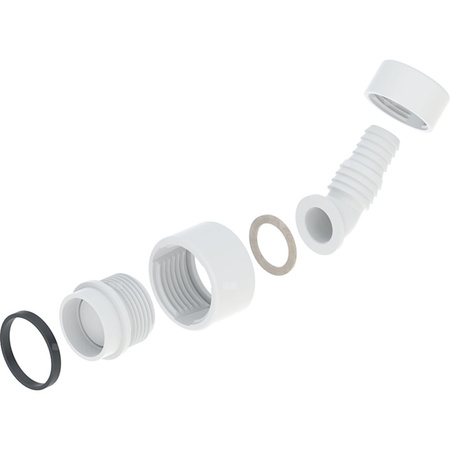 Łącznik kątowy wężyka Geberit do odpływu zlewowego