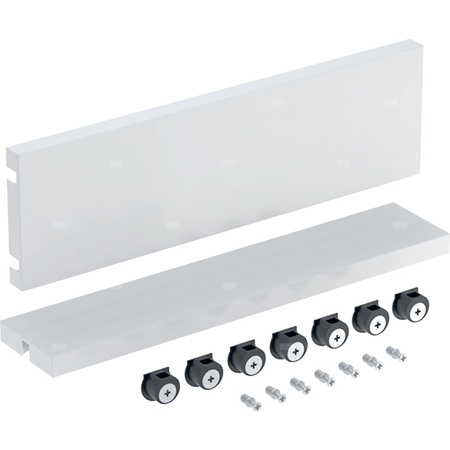 Zestaw serwisowy Geberit do szafki pod umywalkę: Szerokość umywalki=36cm, Biały / Melamina, struktura drewna