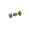 Śrubunek RUMET o-ring mosiądz 1/2'' x 1/2'' (GW x GZ)