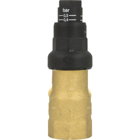 Zawór upustowy różnicy ciśnień DU z nastawą, kątowy, 0,1÷0,5 bar, GW G3/4''