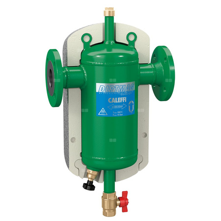 Separator CALEFFI DIRTMAG®, 10 bar / 100'C, DN80 (kołnierz), z wkładem magnesowym, z kołnierzem rewizyjnym