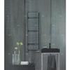 Grzejnik drabinkowy ZEHNDER Virando Bow, wym. 1226 x 595 mm, kolor chrom, moc 658W