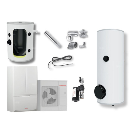 Zestaw z hybrydową pompą ciepła Zestaw MAGIS COMBO PLUS 9 V2 M300 B50