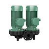 Pompa obiegowa WILO VeroTwin DPL 65/130-4/2-S1 typu in-line z silnikiem znormalizowanym 50 Hz, moc silnika 4kW 7.75 A 2900 obr/min, wlot Kołnierz DN 65