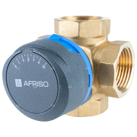 Zawór obrotowy czterodrogowy AFRISO ARV 484 ProClick, mieszający, DN 25