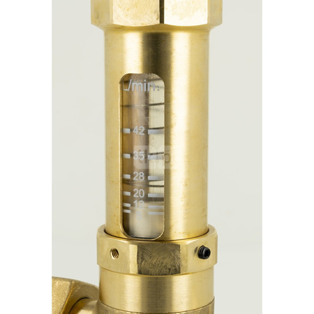 Zespół armatury serwisowej AHS 500 do pomp ciepła, z filtrem siatkowym, z przepływomierzem 5÷42 l/min, przyłącza GW G1''