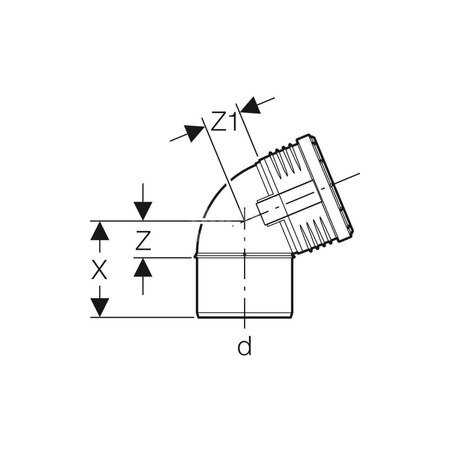 Uszczelka Geberit Silent-PP wargowa EPDM d40
