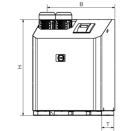Syst. utrzym. ciś. z pompami Transfero TVI 19.2 EH Connect, PN16