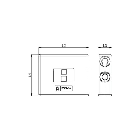 TECEflex - Puszka izolacyjna do trójników krzyżakowych do wszystkich typów trójników krzyżakowych