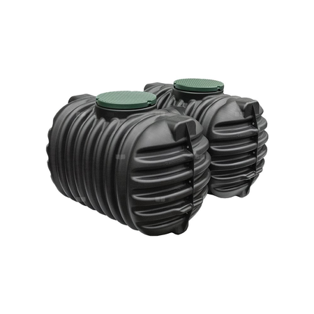 CRISTAL DUO zbiornik podziemny 5300 /5600L z pokrywami D600