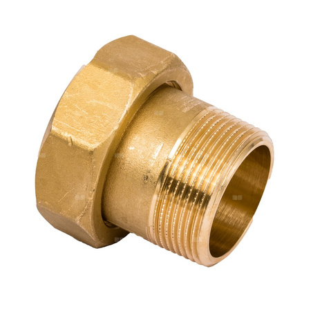 Zestaw przyłączeniowy DANFOSS VMV, mosiądz, 1 1/4'' (GZ x nakrętka)