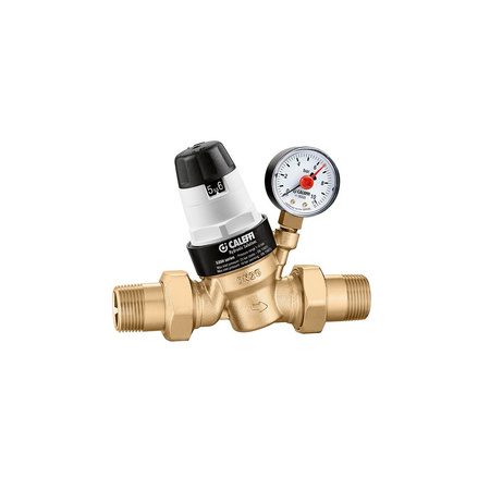 Regulator ciśnienia z wymiennym wkładem z możliwością przyłączenia manometru 1 1/2" praca w wysokiej temperaturze