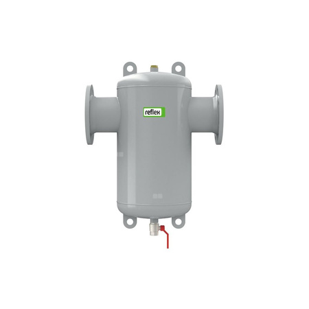 Separator mikropęcherzy REFLEX D 125, 10 bar / 110'C, DN125/PN16, kolor: szary