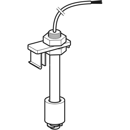 Czujnik podpiętrzenia Geberit do spłukiwania higienicznego