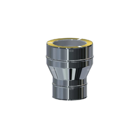 Redukcja stal nierdzewna MK ŻARY ST RD MKD fi120 x 130W mm do kanałów wentylacyjnych okrągłych