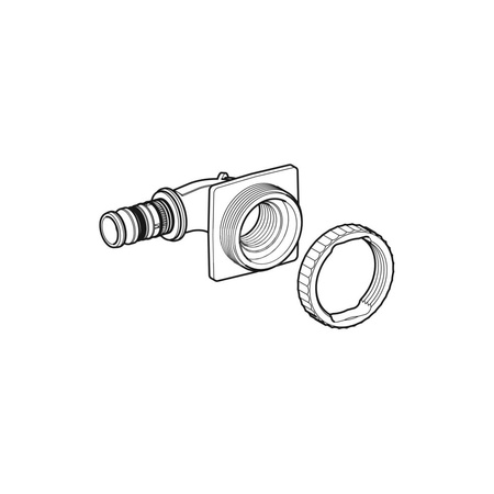 Przeciwnakrętka Geberit z metalu