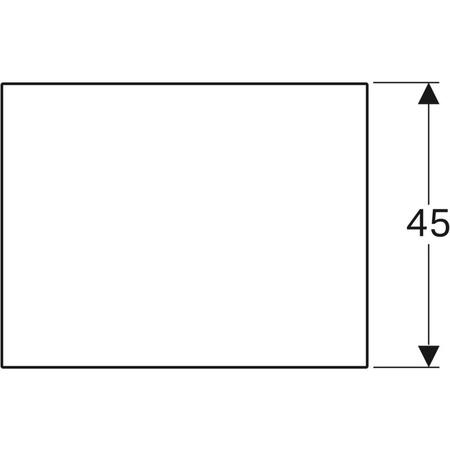 Blat szklany Xeno2 58 cm do szafki 807060