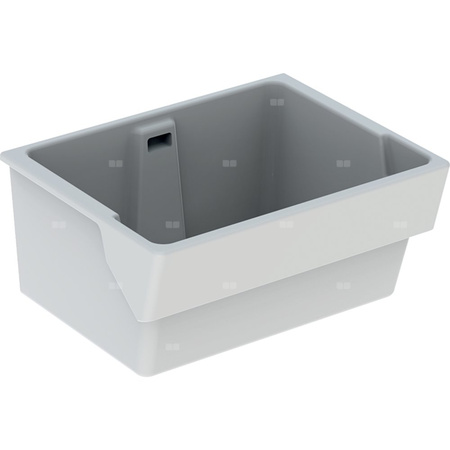 Umywalka wielofunkcyjna Geberit Publica Garda z przelewem: 74x35x58.5cm,