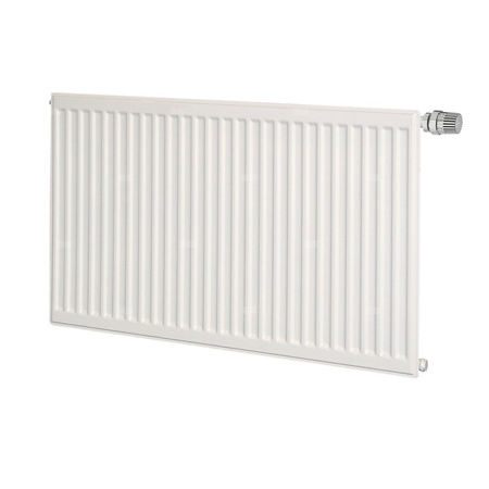 Grzejnik płytowy typ 30 higieniczny PURMO Ventil Hygiene HV wym. 500 x 1100 mm, kolor biały, moc 1440 W, front Profilowany