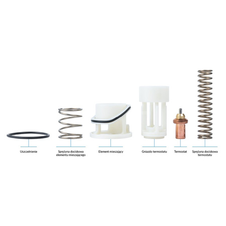 Zestaw naprawczy ATV z wkładką termostatyczną - temperatura znamionowa 72'C