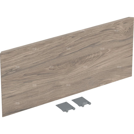 Front szuflady do dolnej szafki pod umywalkę GEBERIT ONE, kol. orzech włoski hickory melamina, struktura drewna szer.600 mm