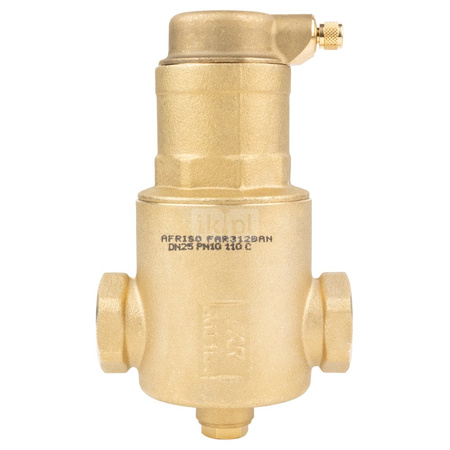 Separator mikropęcherzy AFRISO FAR 312, do C.O., do klimatyzacji, 10 bar / 110'C, 1'' (GW)Instalacje i źródła ciepła