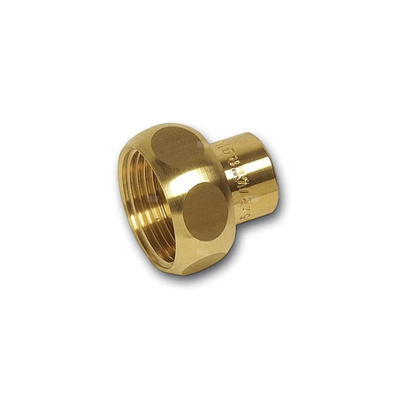 Śrubunek SANHA 940 dwuczęściowy, brąz, 22 mm x 1 1/2'' (lut wewnętrzny x GW)