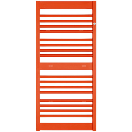 Grzejnik drabinkowy INSTAL-PROJEKT FRAME, wym. 570 x 400 mm, kolor czarny/black mat, moc 259W