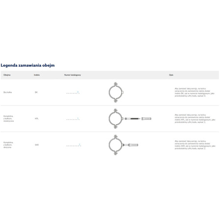 Obejma EXPERT 1/2 (21-23mm) KPL UPZ1/2KPL