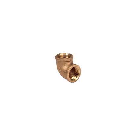 Mosiadz PN6/10/16 MICROFLEX ELBOW 90 st. BRASS 3" F/F
