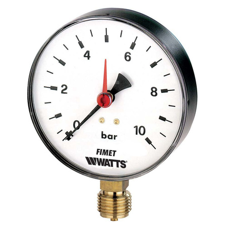 Manometr radialny 1/2" M1-100 0-6 1/2G /R+QL WATTS+QK 