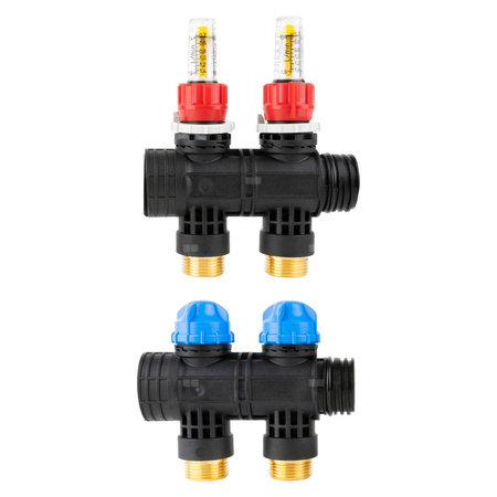 Rozszerzenie rozdzielacza ProCalida EF1 lub EF1 K o 2 obiegi, przepływomierz 0,2÷1,6 l/min